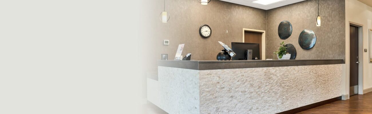 A nurses' station of the Cedar River Healthcare Center